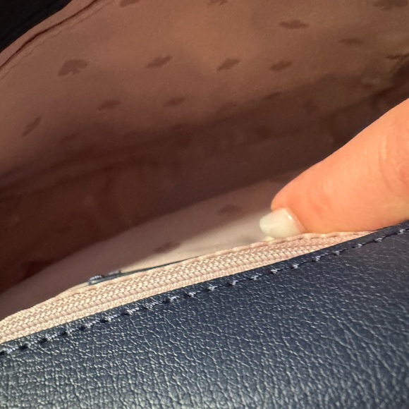 Kate Spade Robyn Medium Leather/Straw Crossbody - Picture 5 of 12